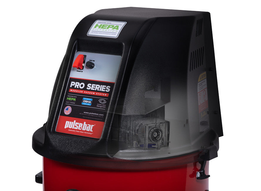 Pulse-Bac Vac Head Only Single HEPA PRO-311 Dust Collector 103311