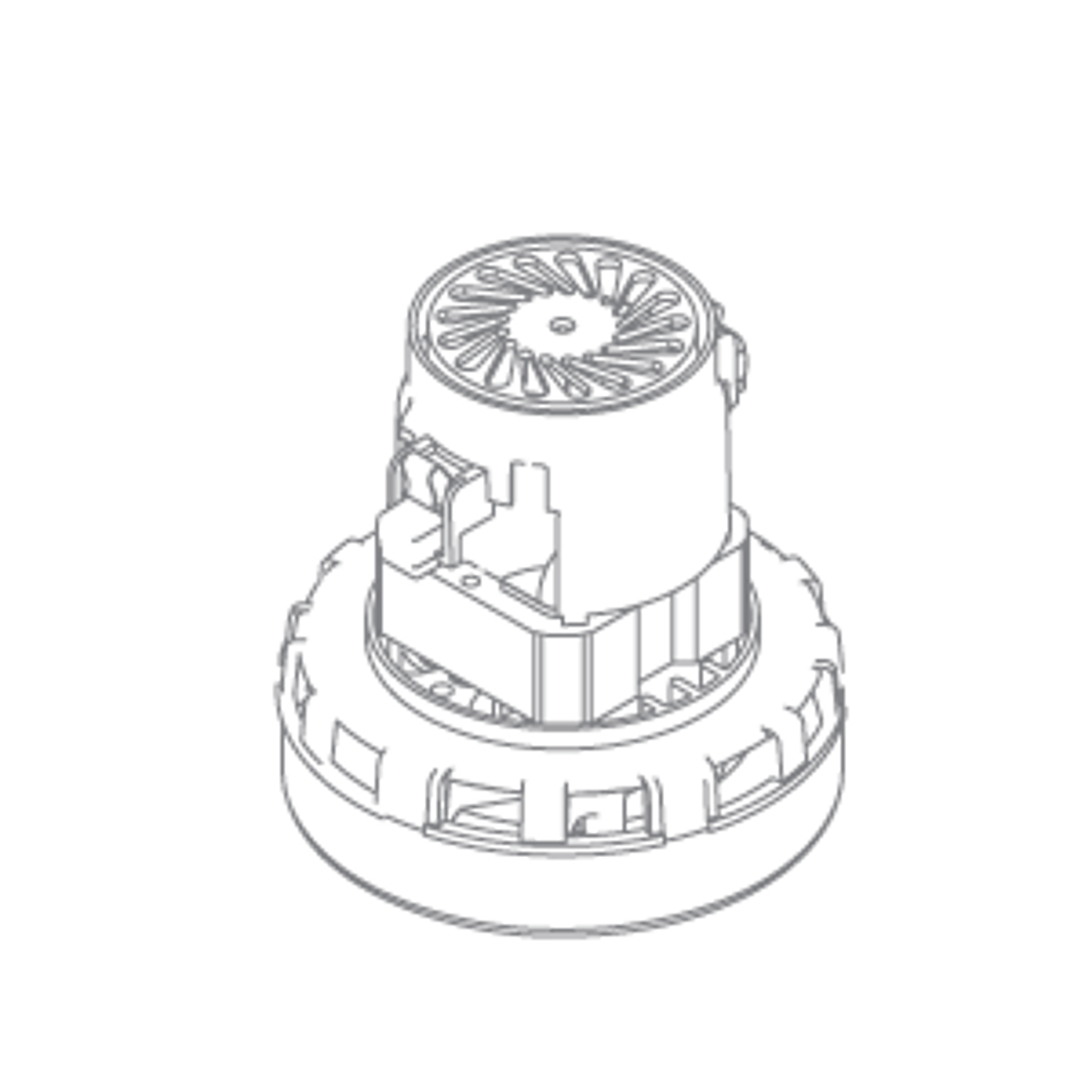 Pulse-Bac Vac Head Only Single HEPA PRO-176 Dust Collector 103176
