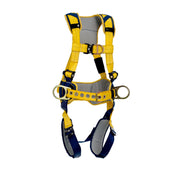 3M DBI-SALA Delta Comfort Construction Style Positioning/Climbing Harness 1100518 - Yellow - Medium