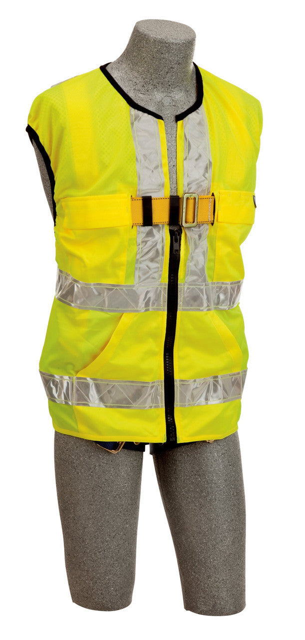 3M DBI-SALA Delta Vest Hi-Vis Reflective Workvest Harness 1107419 - Small
