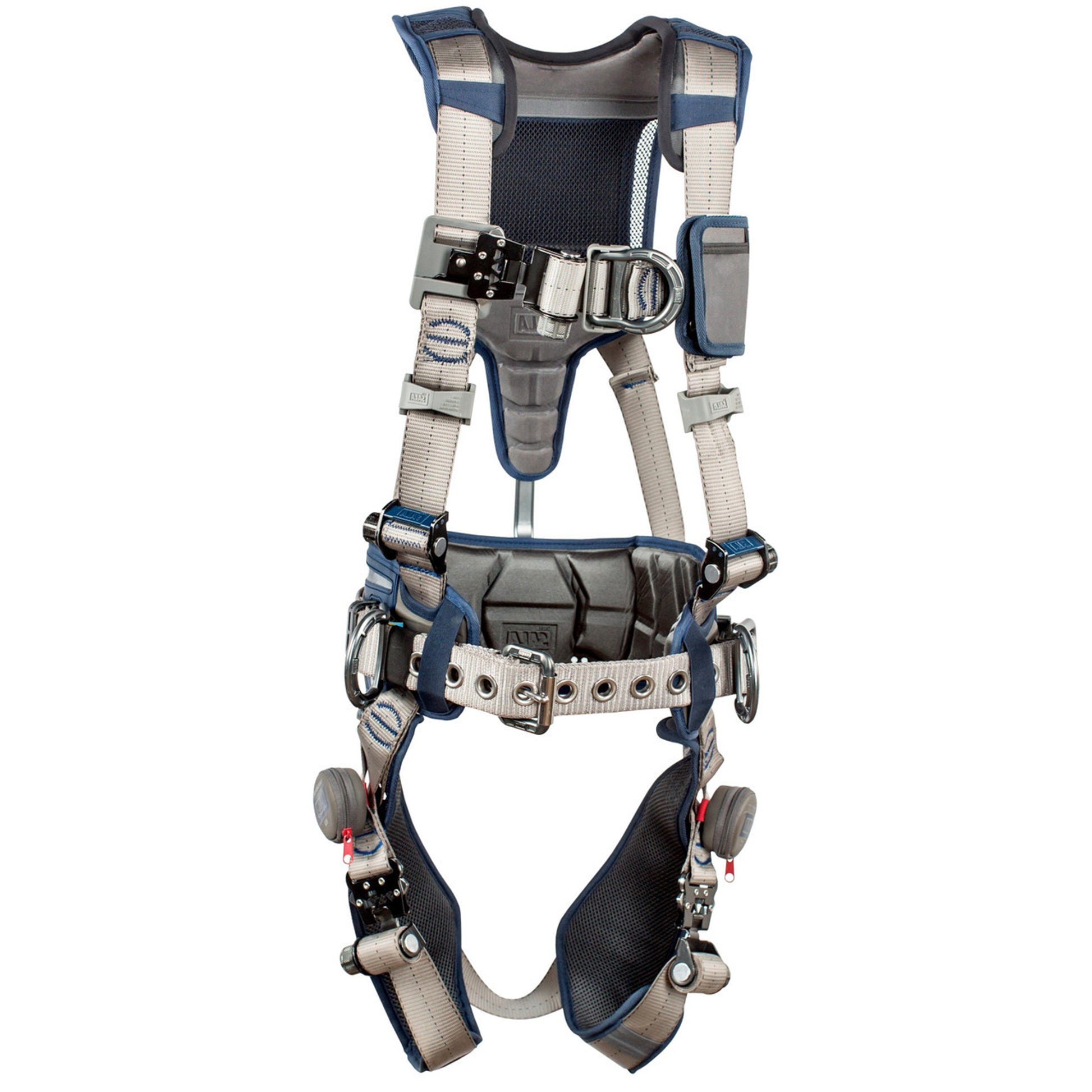 3M DBI-SALA ExoFit STRATA Construction Style Positioning/Climbing Harness 1112542 - Grey - Blue - Large