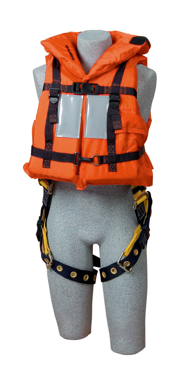 3M DBI-SALA Off-Shore Lifejacket with Harness D-ring Opening 9500468 - Universal