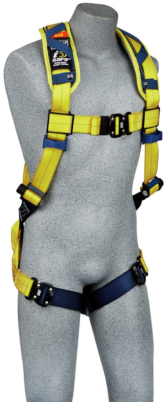 3M DBI-SALA Delta Comfort Vest-Style Scaffolding Harness 1100975 - Yellow - Small