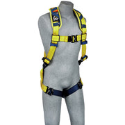 3M DBI-SALA Delta Comfort Vest-Style Scaffolding Harness 1100978 - Yellow - X-Large