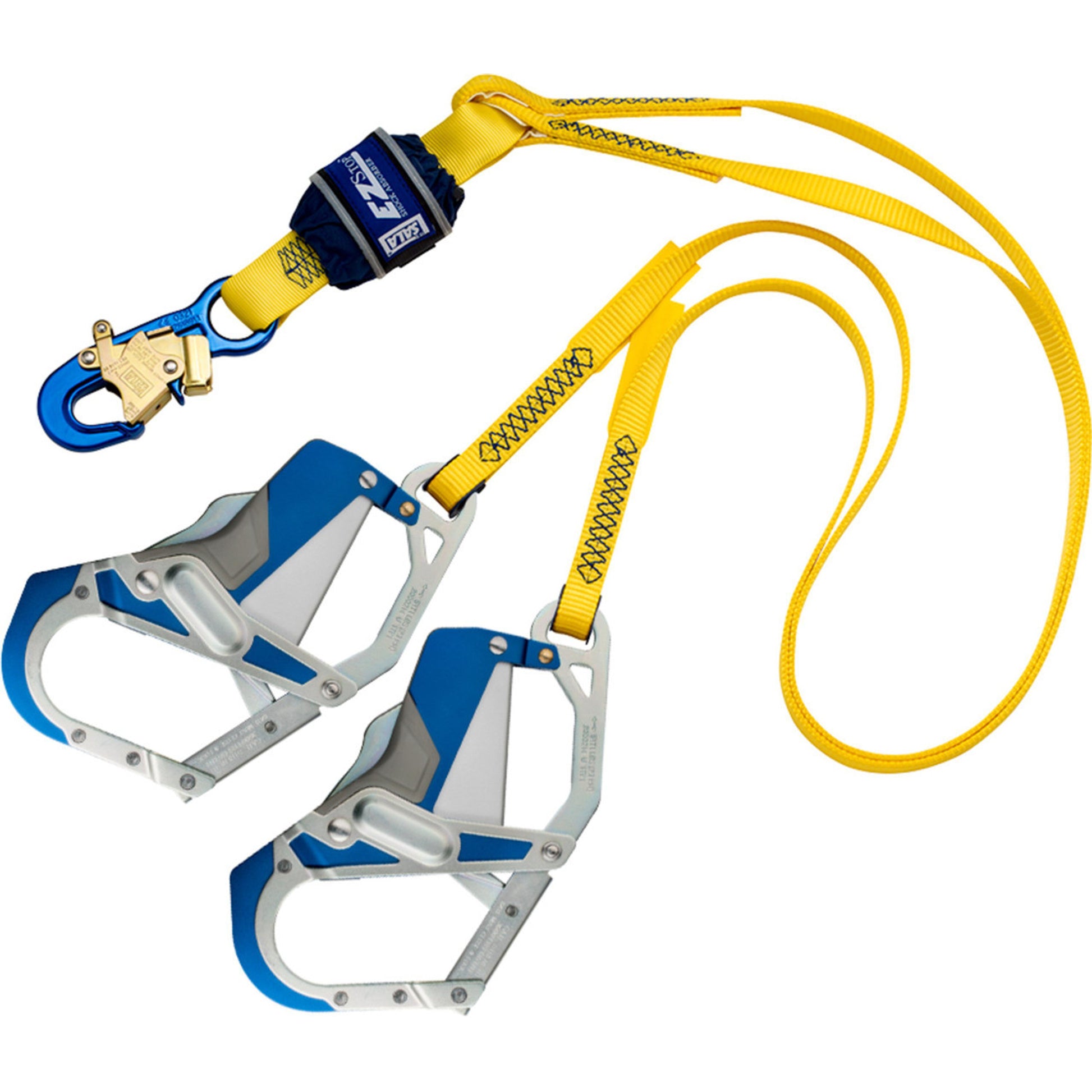 3M DBI-SALA EZ-Stop 100% Tie-Off Shock Absorbing Lanyard 1246410 - Yellow