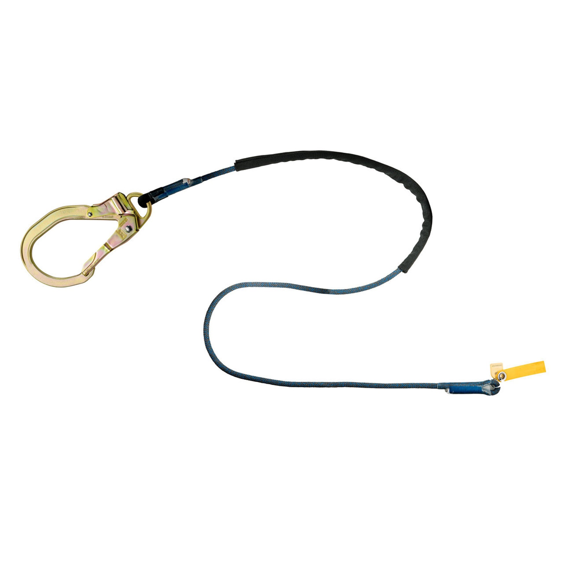 3M DBI-SALA Trigger X Replacement Tie-Back Rope Lanyard - Single Mode 1234093 - Blue - 6'