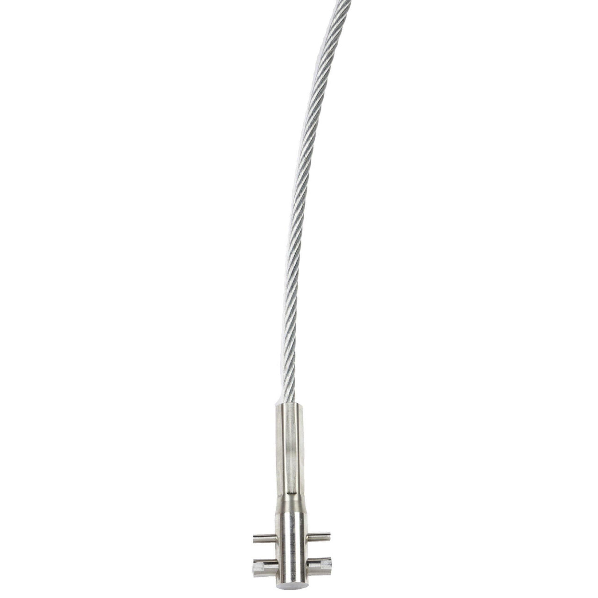 3M DBI-SALA Lad-Saf Swaged Cable 6107095 - 3/8 Inch - 7x19 - Stainless Steel - 95 FT