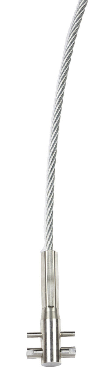 3M DBI-SALA Lad-Saf Swaged Cable 6107095 - 3/8 Inch - 7x19 - Stainless Steel - 95 FT