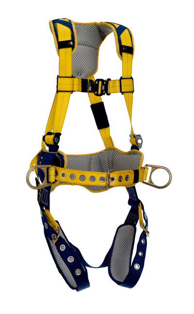3M DBI-SALA Delta Comfort Construction Style Positioning Harness 1100797 - Yellow - Large