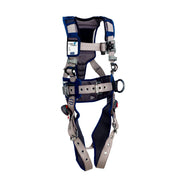 3M DBI-SALA ExoFit STRATA Construction Style Positioning Harness 1112568 - Grey - Blue - X-Large