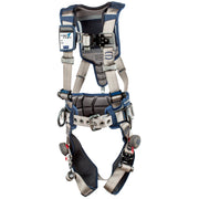3M DBI-SALA ExoFit STRATA Construction Style Positioning Harness 1112538 - Grey - Blue - X-Large