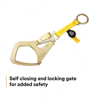 3M DBI-SALA Web D-ring Extension Anchor - Polyester - 1.58 ft - 1231305