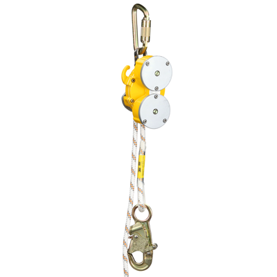 3M DBI-SALA Rollgliss R550 Rescue and Descent Device Rope Lifeline Assembly with Snap Hooks - 3/8 in Kernmantle - 350 ft - 3900214