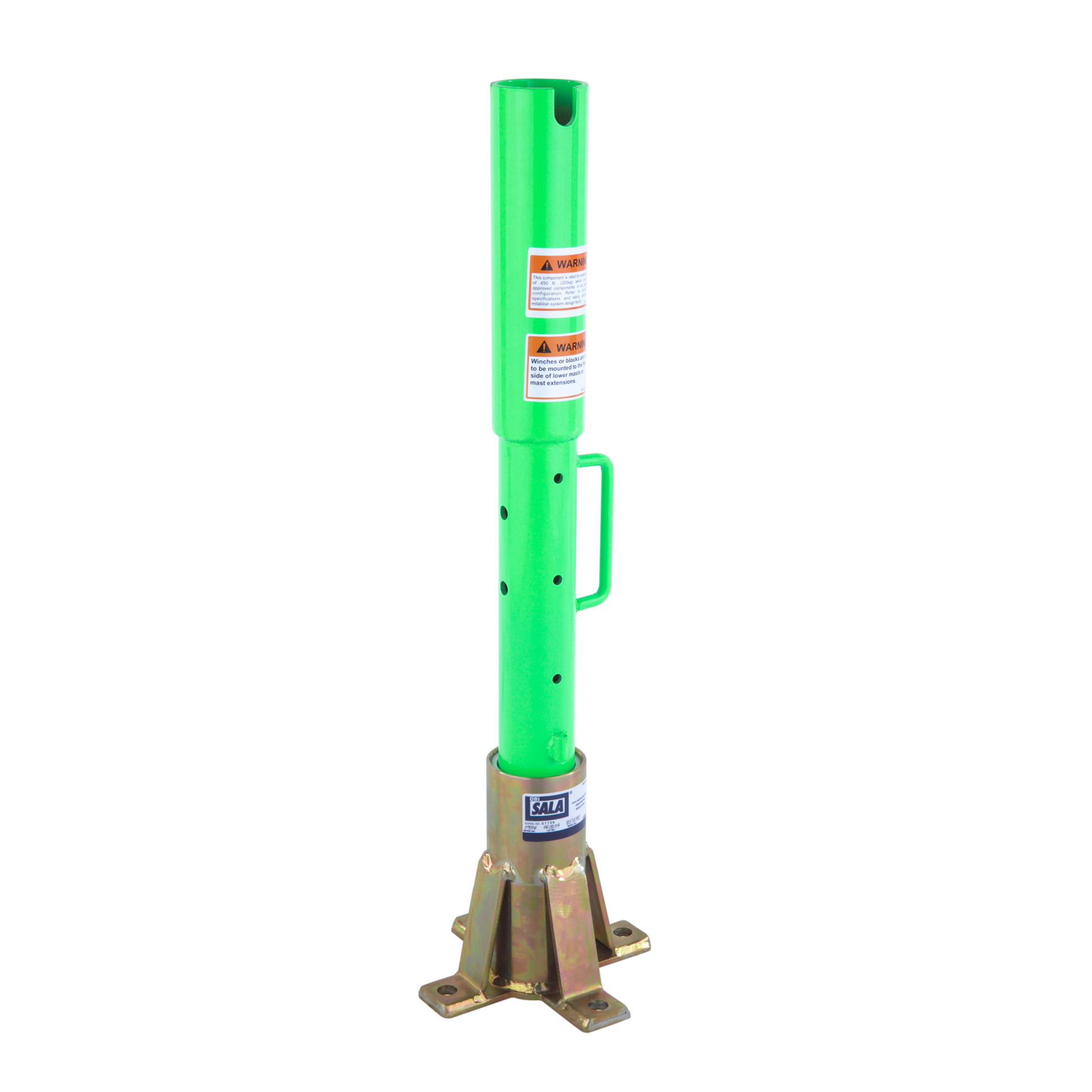 3M DBI-SALA Confined Space Floor Mounted Side Entry System Mast Extension - 24 in Height - 8510101