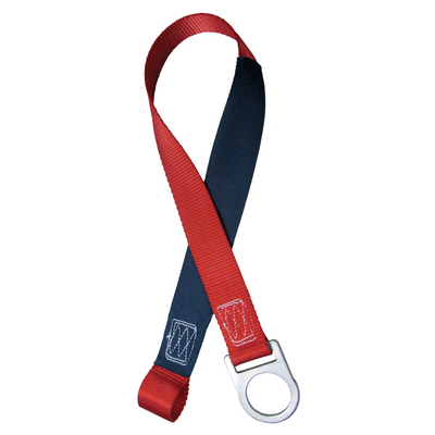 3M Protecta Pass-Thru Web Concrete Strap Anchor with D-ring - Polyester - 6 ft - 2190064
