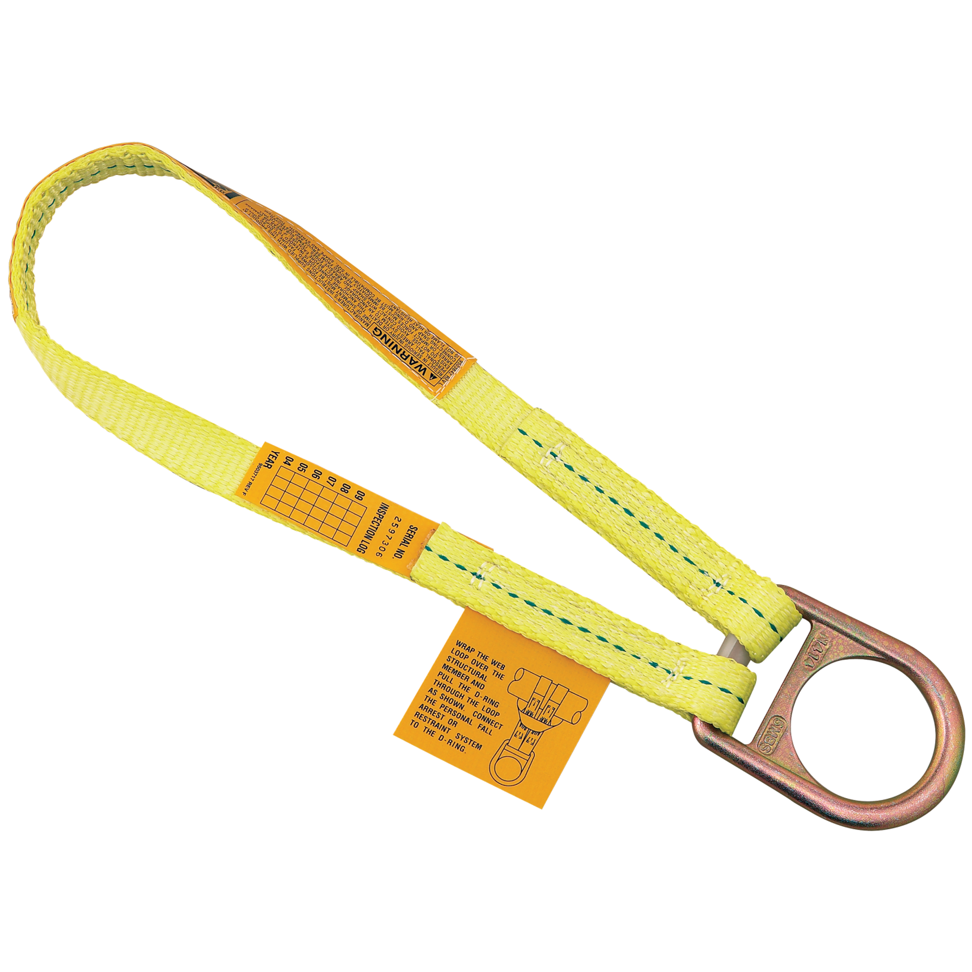 3M DBI-SALA Web Scaffold Choker Anchor - Polyester - 2.5 ft - 1201394
