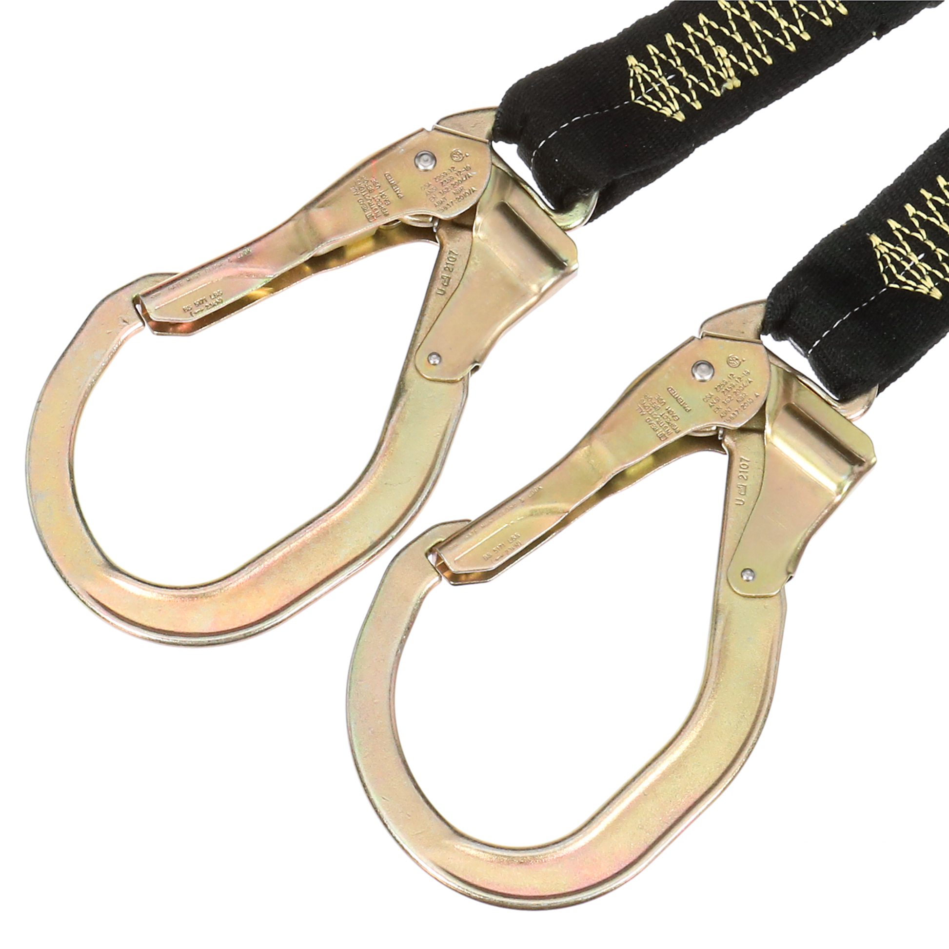 3M DBI-SALA EZ-Stop Arc Flash 100% Tie-Off Web Loop Stretch Web Shock-Absorbing Lanyard - Kevlar Fiber - 6 ft - 1246532