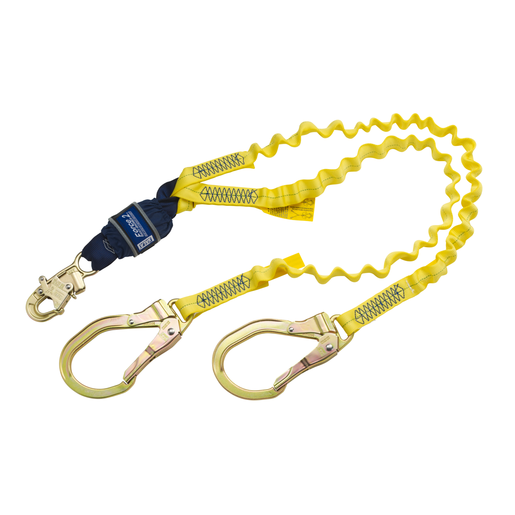 3M DBI-SALA EZ-Stop F2 100% Tie-Off Stretch Web Shock-Absorbing Lanyard - 6 ft - 1246144