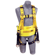 3M DBI-SALA Delta Derrick Positioning/Suspension Safety Harness with Tongue Buckle Belt Connector - Small - 1106357
