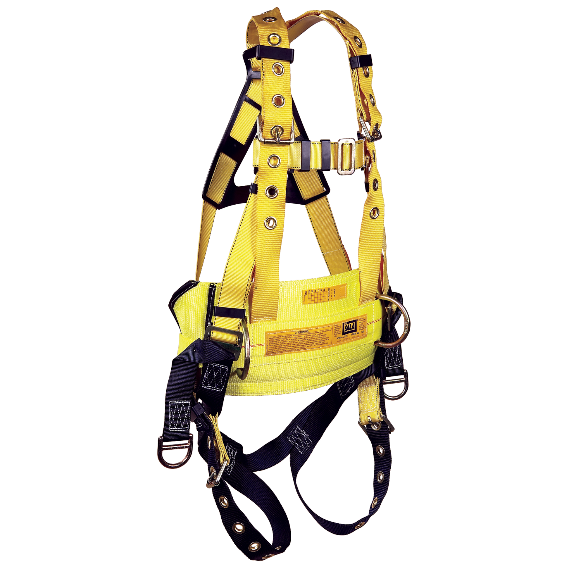 3M DBI-SALA Delta Derrick Positioning/Suspension Safety Harness with Tongue Buckle Belt Connector - Small - 1106357