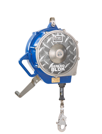 3M DBI-SALA Sealed-Blok 3-Way Retrieval Self-Retracting Lifeline - Stainless Steel Cable - 130 ft - 3400170