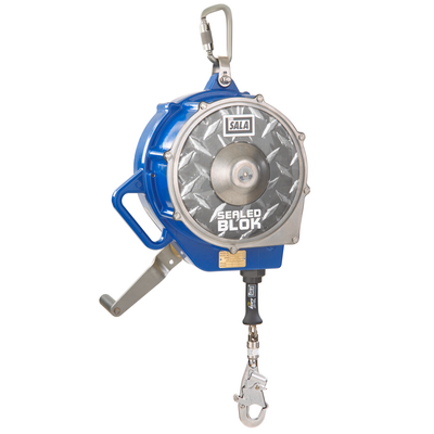 3M DBI-SALA Sealed-Blok 3-Way Retrieval Self-Retracting Lifeline - Stainless Steel Cable - 130 ft - 3400170