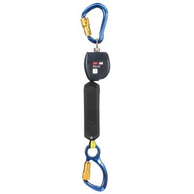 3M DBI-SALA Nano-Lok Personal Self-Retracting Lifeline with Anchor Hook - Web Aluminum Carabiner - 6 ft. - Class 1 - ANSI - 3100528