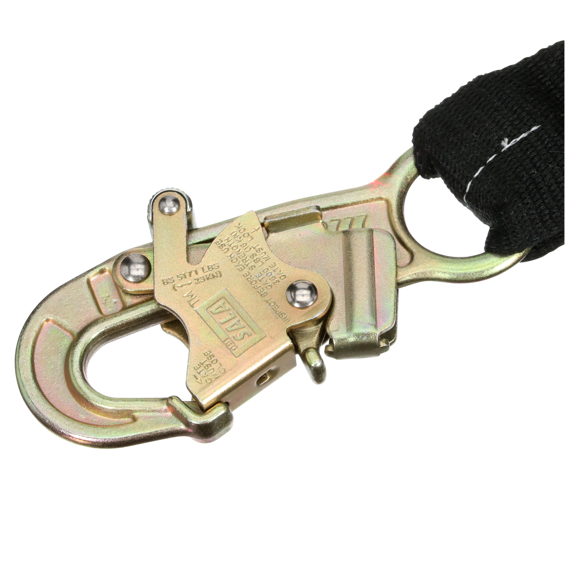 3M DBI-SALA EZ-Stop Arc Flash Web Loop Stretch Web Shock-Absorbing Lanyard - Kevlar Fiber - 6 ft - 1246519