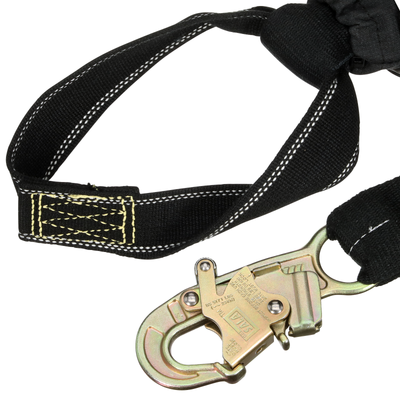 3M DBI-SALA EZ-Stop Arc Flash Web Loop Stretch Web Shock-Absorbing Lanyard - Kevlar Fiber - 6 ft - 1246519