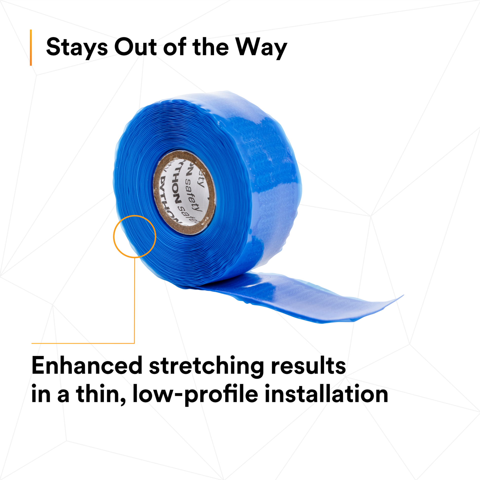 3M DBI-SALA Quick Wrap Tape II - Blue 1"x216" - 60/PAC - 1500173