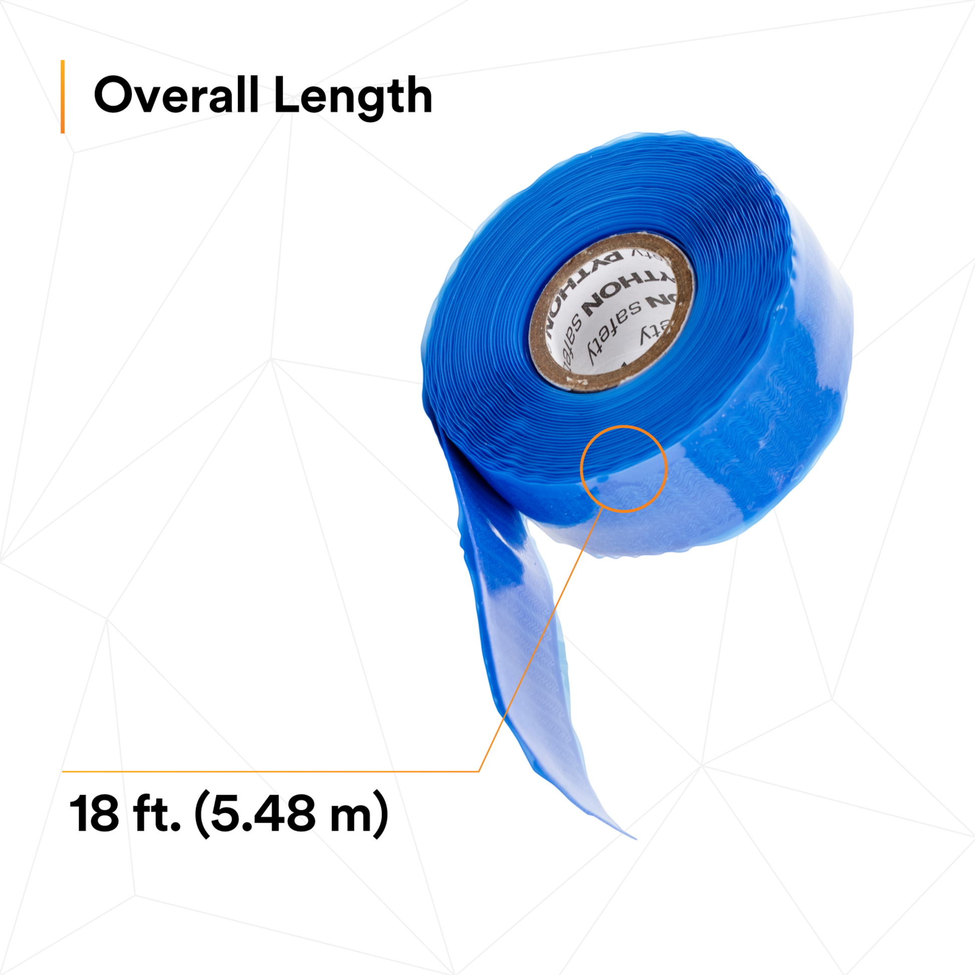 3M DBI-SALA Quick Wrap Tape II - Blue 1"x216" - 60/PAC - 1500173