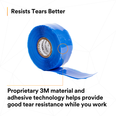 3M DBI-SALA Quick Wrap Tape II - Blue 1"x216" - 60/PAC - 1500173
