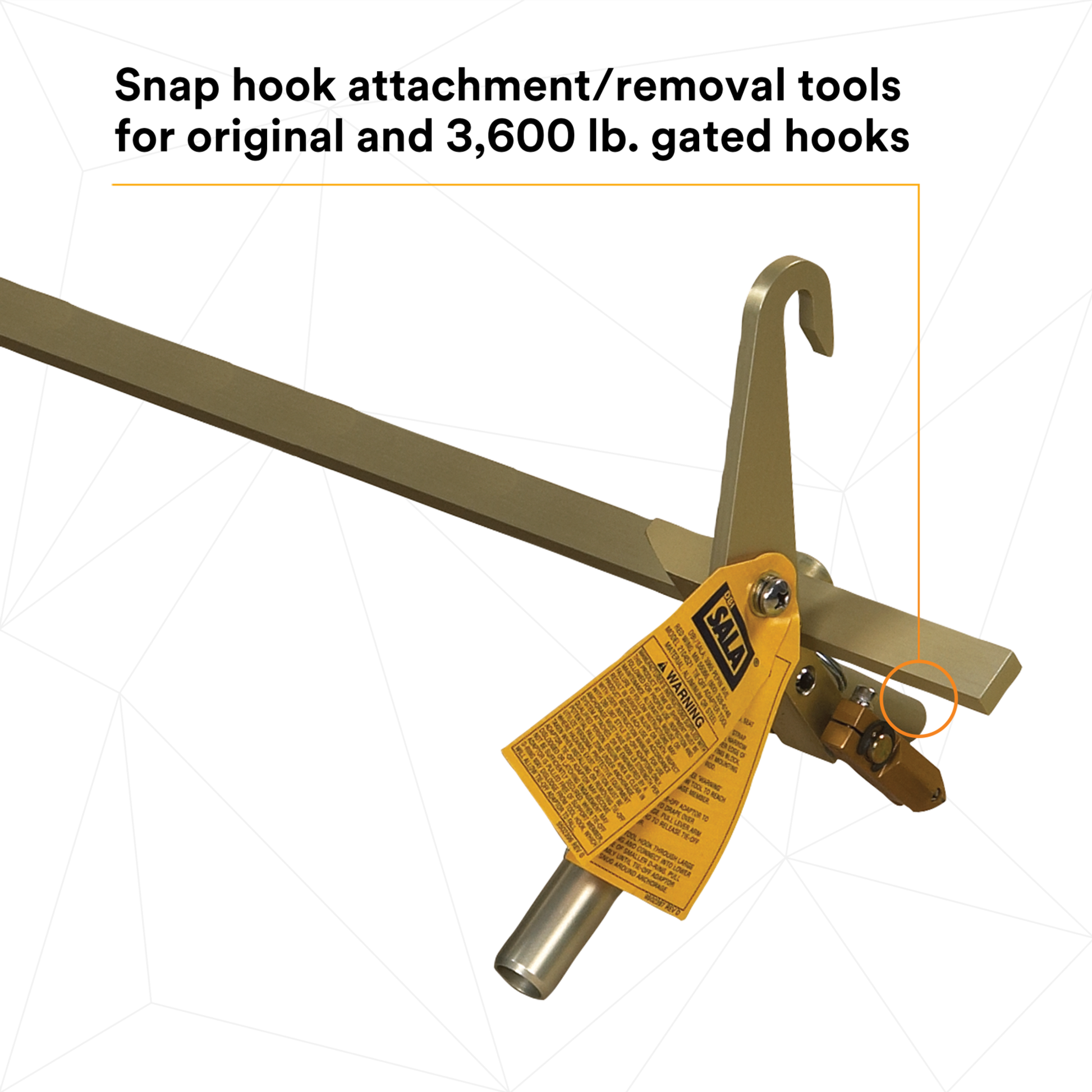 3M DBI-SALA Remote Anchor System - 8 - 16 ft Pole - 2 Hook Style Tools - 2104531
