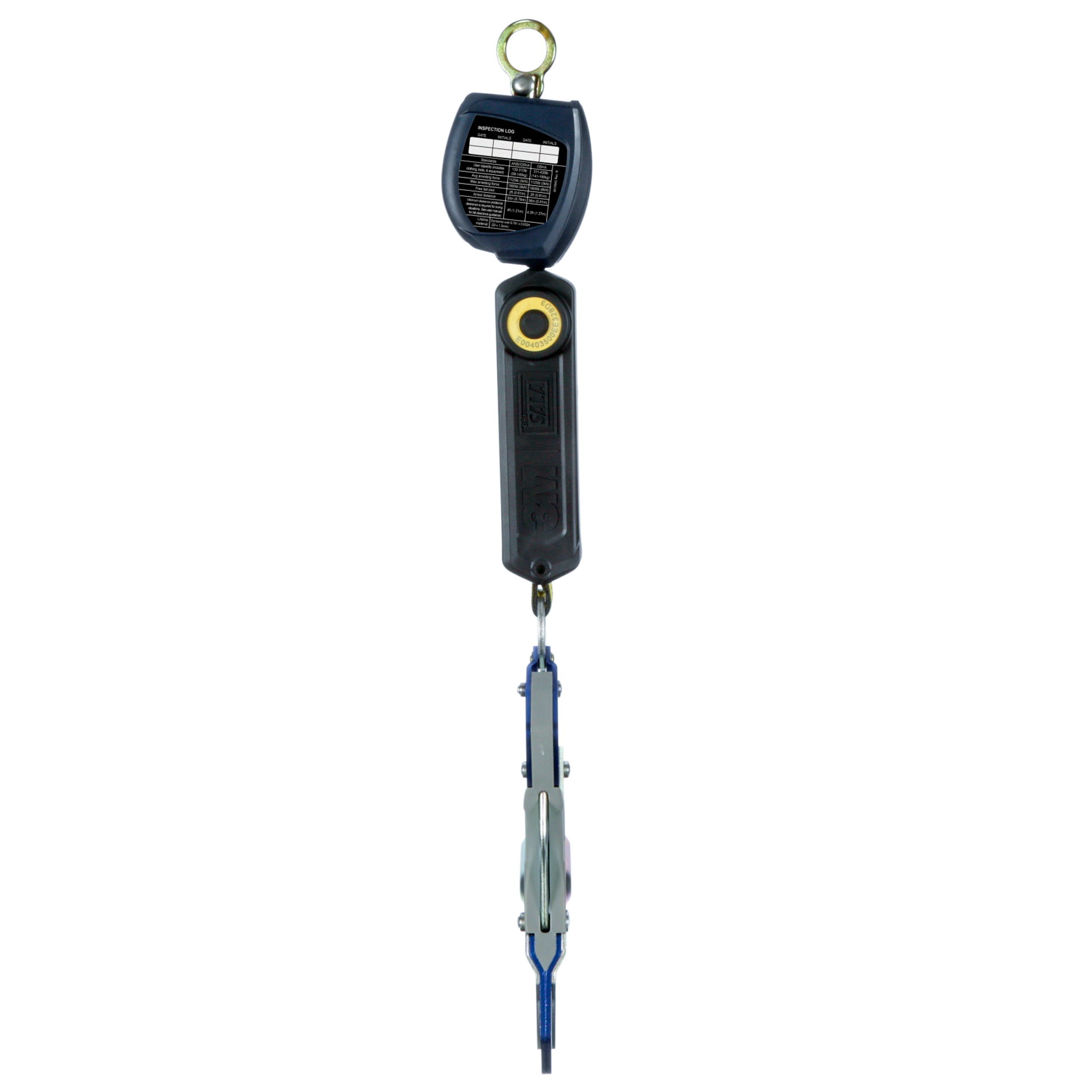 3M DBI-SALA Nano-Lok Personal Self Retracting Lifeline - Web Comfort Grip Hook - 6 ft. - Class 1 - ANSI - 3100542