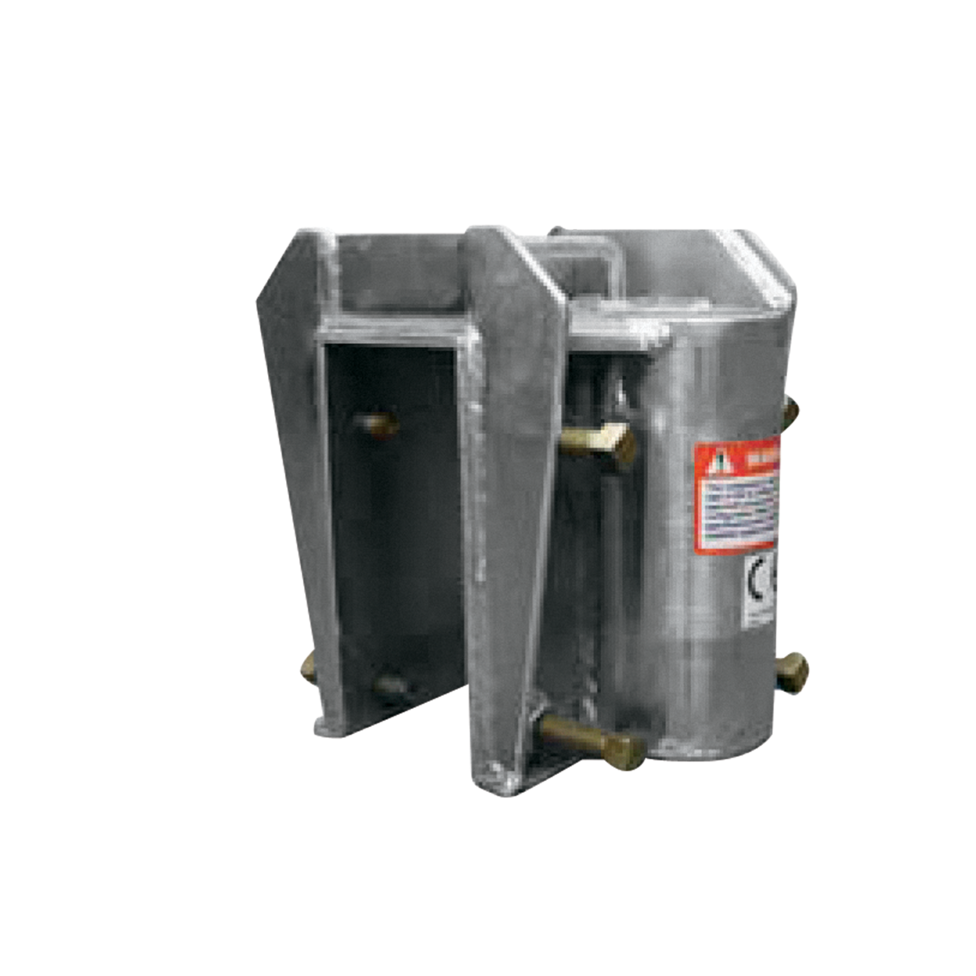 3M DBI-SALA Confined Space Integrated Barrel Mount Sleeve Davit Mast Base - Zinc Plated Steel - 8510323