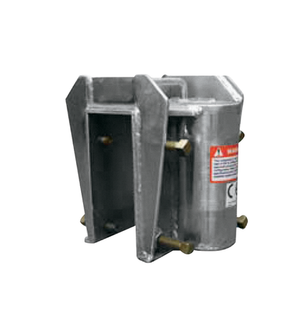 3M DBI-SALA Confined Space Integrated Barrel Mount Sleeve Davit Mast Base - Zinc Plated Steel - 8510323