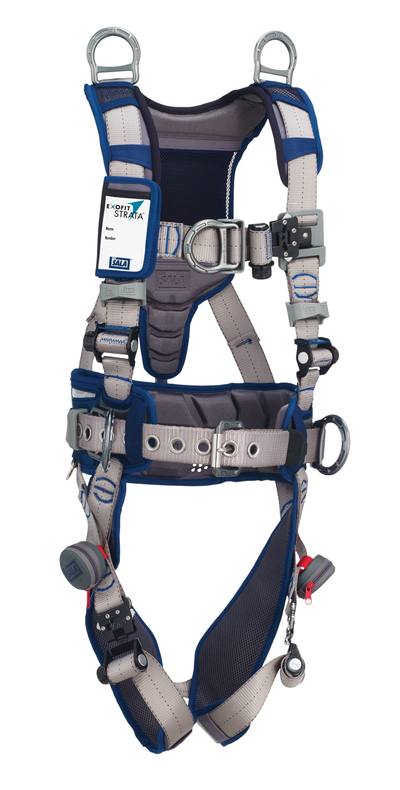 3M DBI-SALA ExoFit STRATA Comfort Construction Climbing/Positioning/Retrieval Safety Harness - Medium - 1112546