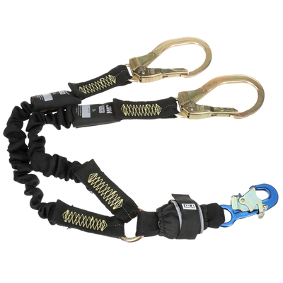 3M DBI-SALA EZ-Stop Arc Flash 100% Tie-Off Stretch Web Shock-Absorbing Lanyard - Kevlar Fiber - 6 ft - 1246527