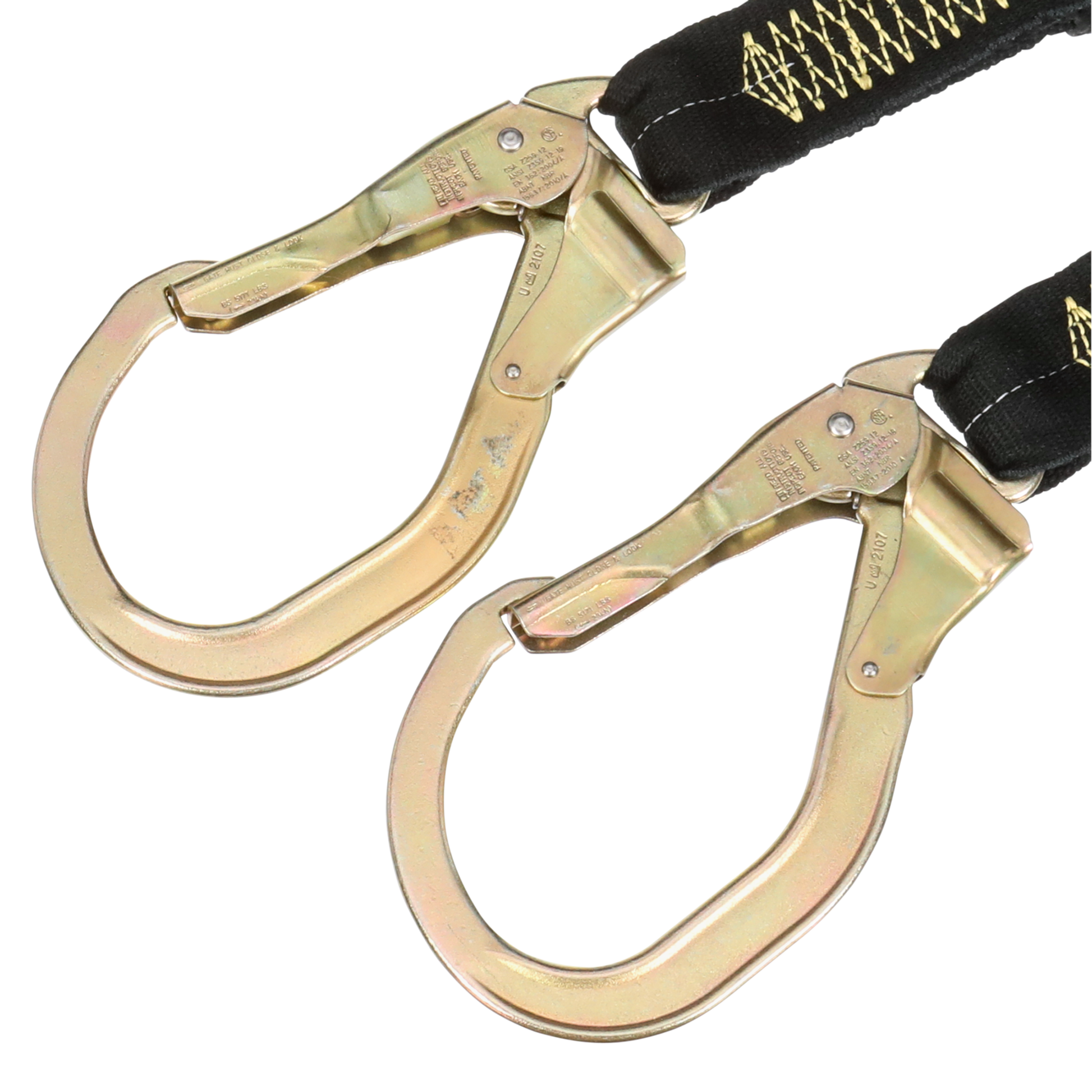 3M DBI-SALA EZ-Stop Arc Flash 100% Tie-Off Stretch Web Shock-Absorbing Lanyard - Kevlar Fiber - 6 ft - 1246527