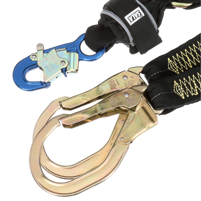 3M DBI-SALA EZ-Stop Arc Flash 100% Tie-Off Stretch Web Shock-Absorbing Lanyard - Kevlar Fiber - 6 ft - 1246527
