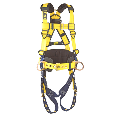 3M DBI-SALA Delta Construction Positioning Safety Harness with Shoulder Pads - 2X - 1102205