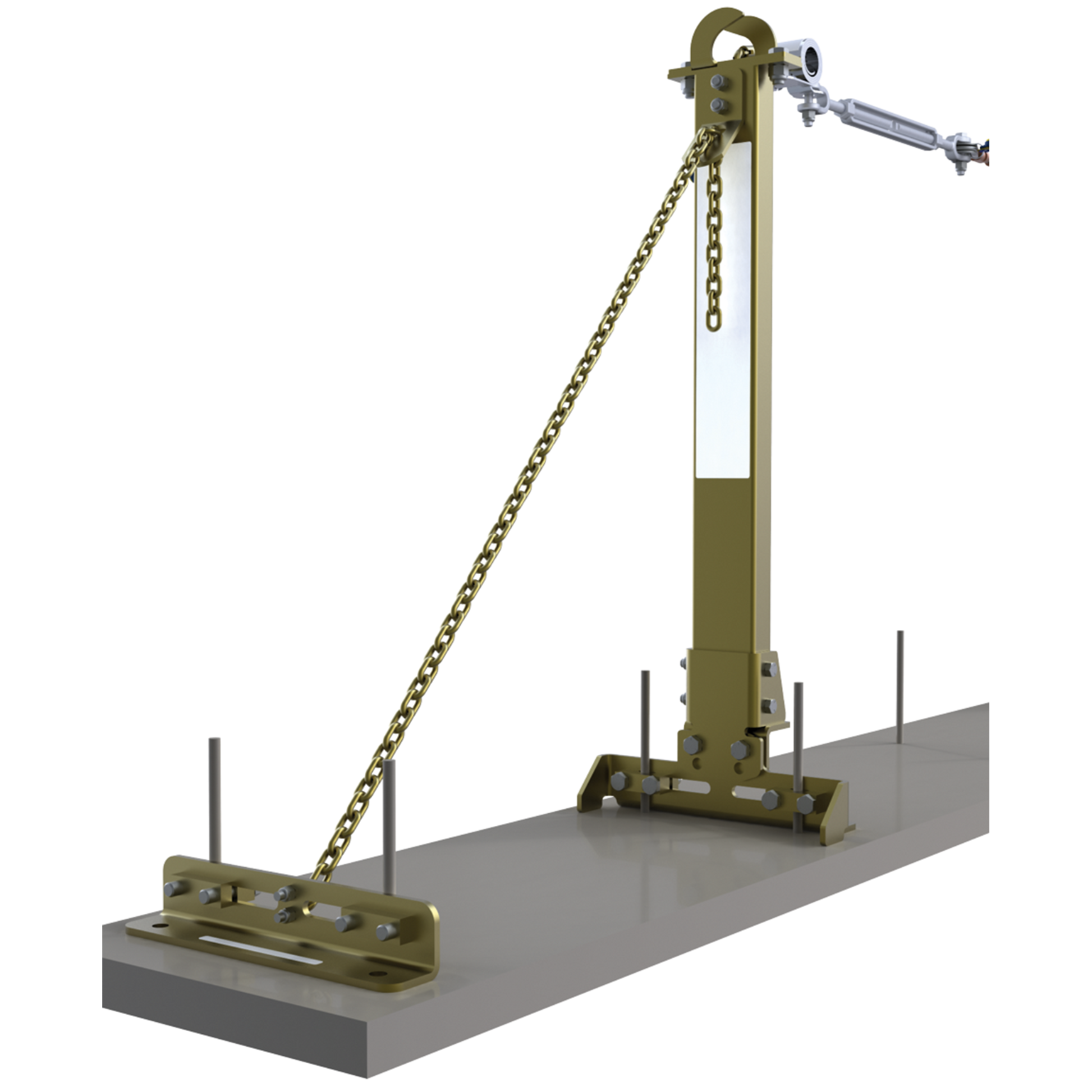 3M DBI-SALA SecuraSpan 60 ft. Rebar/Shear Stud Horizontal Lifeline System - 7400660