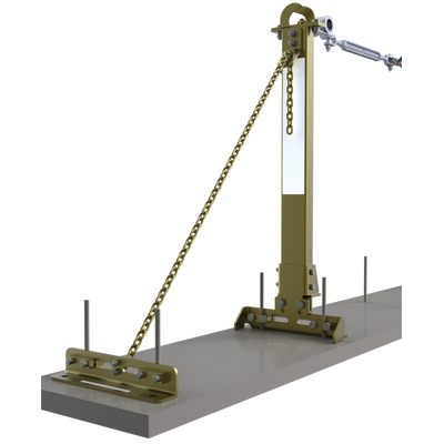 3M DBI-SALA SecuraSpan 60 ft. Rebar/Shear Stud Horizontal Lifeline System - 7400660