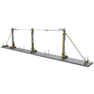 3M DBI-SALA SecuraSpan 60 ft. Rebar/Shear Stud Horizontal Lifeline System - 7400660