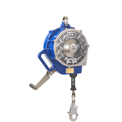 3M DBI-SALA Sealed-Blok 3-Way Retrieval Self-Retracting Lifeline - Stainless Steel Cable - 85 ft - 3400167