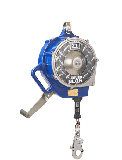 3M DBI-SALA Sealed-Blok 3-Way Retrieval Self-Retracting Lifeline - Stainless Steel Cable - 85 ft - 3400167