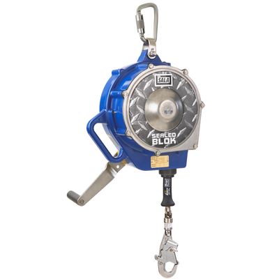 3M DBI-SALA Sealed-Blok 3-Way Retrieval Self-Retracting Lifeline - Stainless Steel Cable - 85 ft - 3400167
