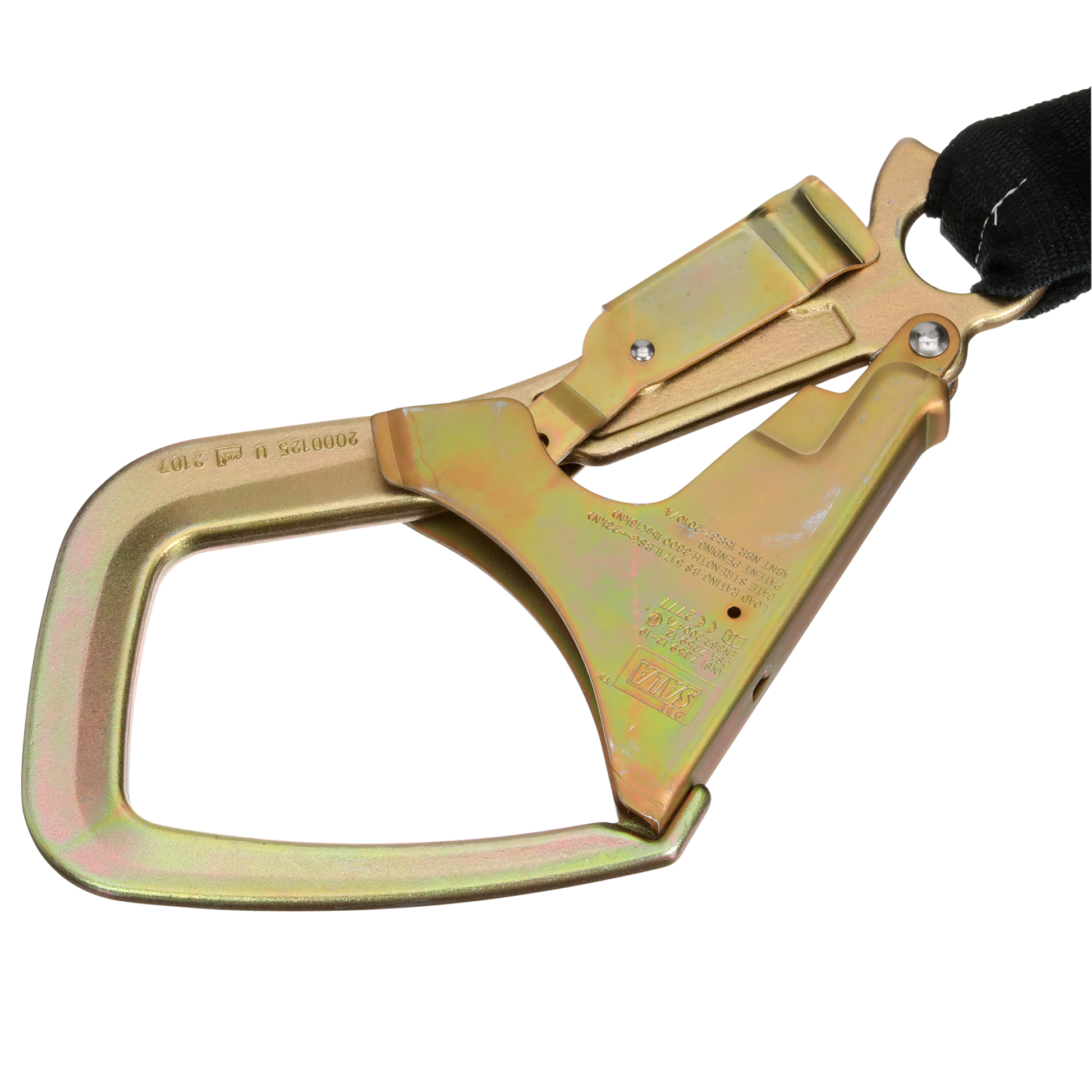 3M DBI-SALA EZ-Stop Arc Flash Stretch Web Shock-Absorbing Lanyard - Kevlar Fiber - 6 ft - 1246524