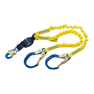 3M DBI-SALA EZ-Stop F2 100% Tie-Off Stretch Web Shock-Absorbing Lanyard - 6 ft - 1246145