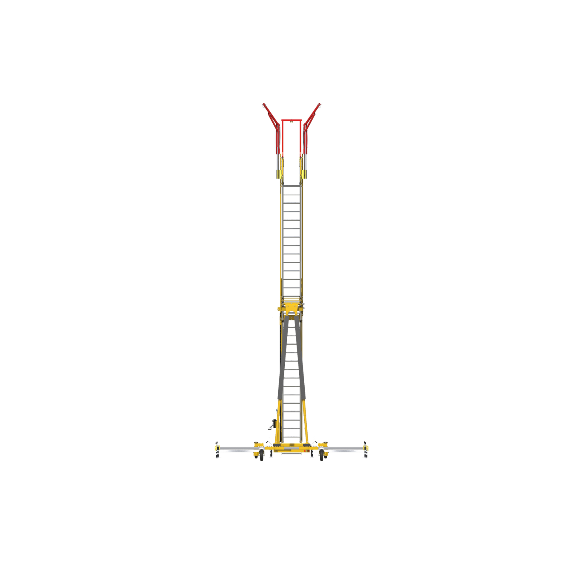 3M DBI-SALA Flexiguard Freestanding Ladder Adjustable Height Access Anchor System - 2 User - 18.5 - 31 ft. - 8567719